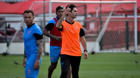 El DT de Liga de Quito hizo esto antes del debut en la LigaPro