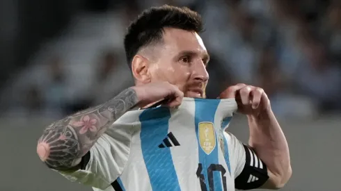 Messi, estrella de la Selección Argentina.