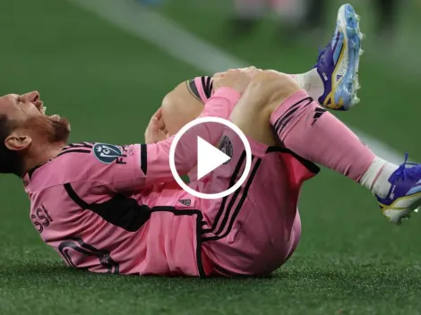 Video: La terrible patada a Messi que casi lo fractura vs. Nashville SC