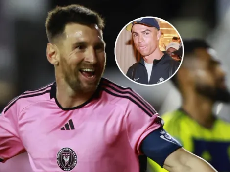 A Messi le gritaron por Cristiano y encontró la reacción perfecta