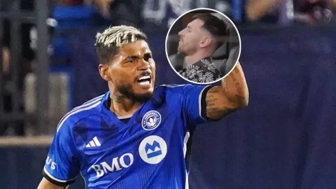 Josef Martínez y Leo Messi.