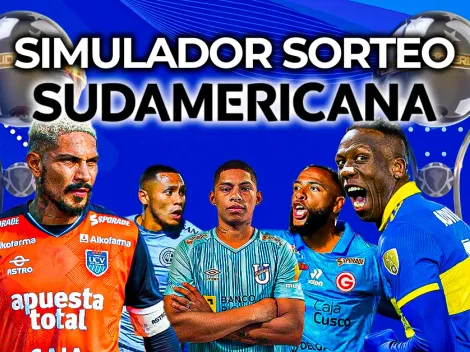 Simulador del sorteo de la Sudamericana: juega con los peruanos