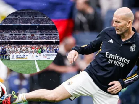 Intacto: Zidane volvió a jugar para Real Madrid 1000 días después