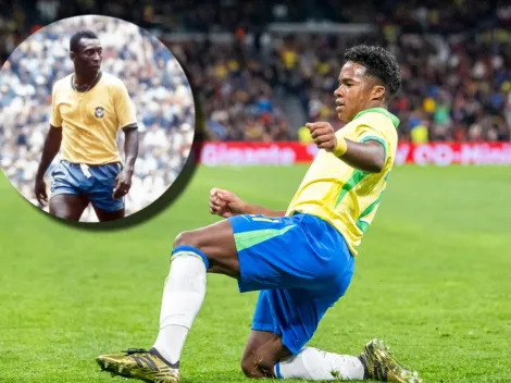 Iguala a Pelé: el récord de Endrick que ni Neymar o Ronaldinho rozaron