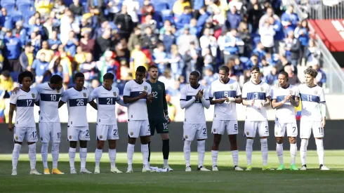 New Jersey, USA. 24 de marzo de 2024. La selección de Ecuador se enfrenta con su similar de Italia en el estadio Red Bull Arena de New Jersey.<br />
Carlos Rojas / API