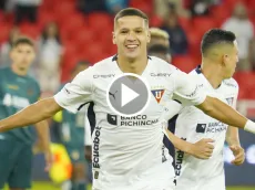 Con hat-trick de Álex Arce: Liga de Quito golea a Imbabura en la LigaPro