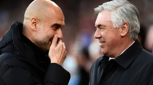 Pep Guardiola y Carlo Ancelotti, listos para un nuevo Manchester City vs. Real Madrid.