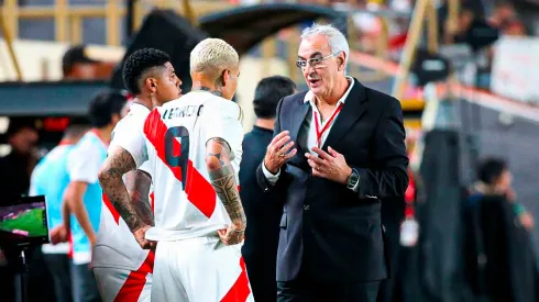 Paolo Guerrero y Jorge Fossati.