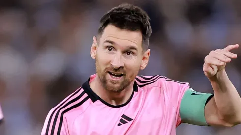 Lionel Messi en Monterrey vs Inter Miami.