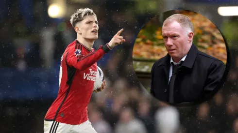 Alejandro Garnacho, el ultimo en sufrir críticas de las leyendas del Manchester United.