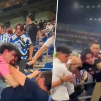 Insultos homófobos a Lionel Messi y trompadas en el Rayados vs. Inter Miami