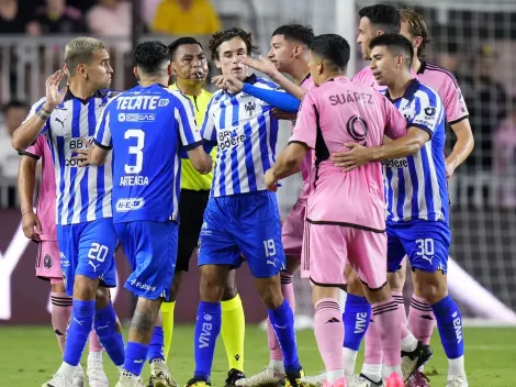 Concacaf sancionó al Inter Miami por los incidentes vs. Rayados