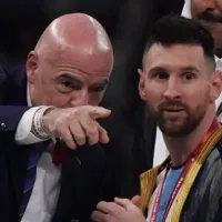 El inesperado mensaje del presidente de la FIFA con Messi