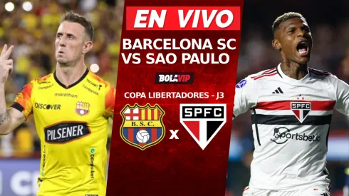 Ver en vivo y gratis Barcelona vs Sao Paulo por la Copa Libertadores vía Star Plus