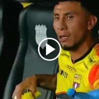 VIDEO Joao Rojas y sus insultos tras ser cambiado en el partido de Barcelona