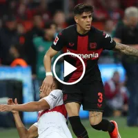 VIDEO  Piero Hincapié fue clave para salvar el invicto del Bayer Leverkusen