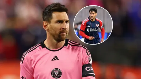 Leo Messi y Carles Gil.