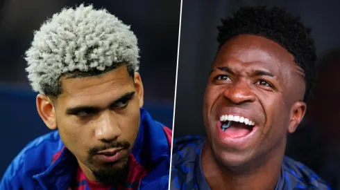 Vinícius Júnior se acordó de Ronald Araújo tras consumarse el título de liga de España para el Real Madrid.