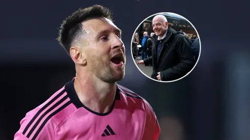 La reacción del presidente de la FIFA a las 5 asistencias de Messi
