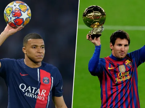 ¿Cuántas Champions y Balones de Oro tenía Messi a la edad actual de Mbappé?