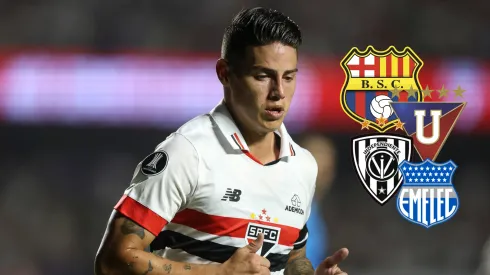 Los equipos de la LigaPro que podrían fichar a James Rodríguez