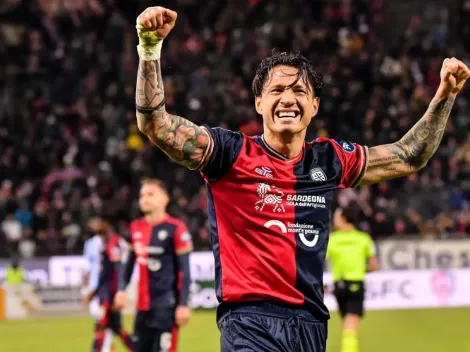 VIDEO | Yerry Mina insultó a Lapadula por no dejarle el penal