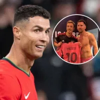 ¿Traición a Cristiano? Dijo que era su jugador favorito, pero le pidió la camiseta a Messi