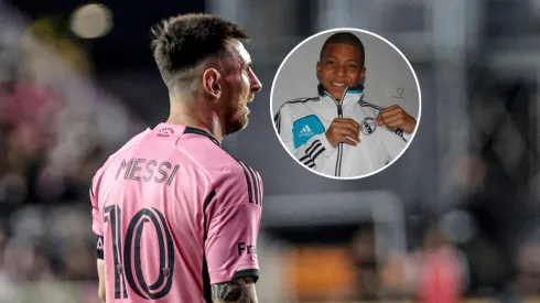 Lionel Messi y Kylian Mbappé.