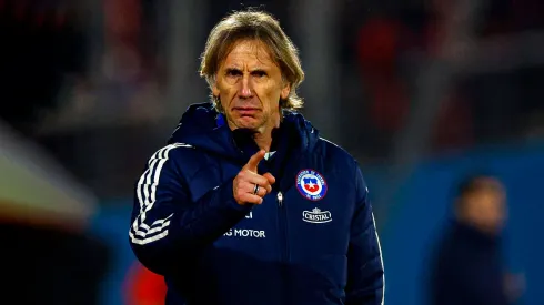 Ricardo Gareca técnico de Chile y exentrenador de Perú.