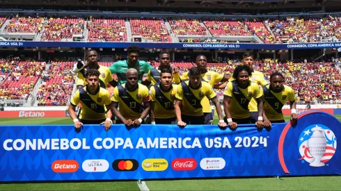 El once de Ecuador para enfrentar a Jamaica.