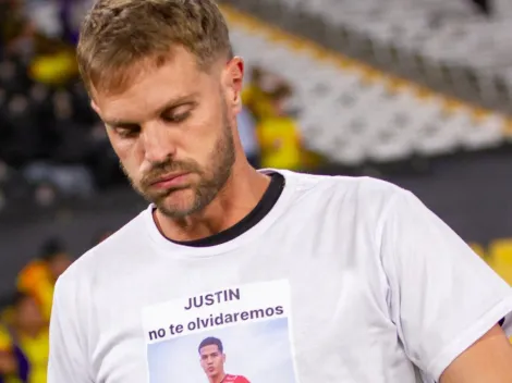 Javier Burrai se quebró por Justin Cornejo, tras el partido de Copa Sudamericana