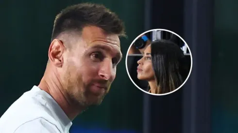 Lionel Messi y Antonela Roccuzzo.