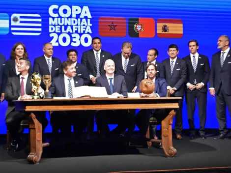 Argentina, Uruguay y Paraguay presentaron oficialmente su candidatura para el Mundial 2030