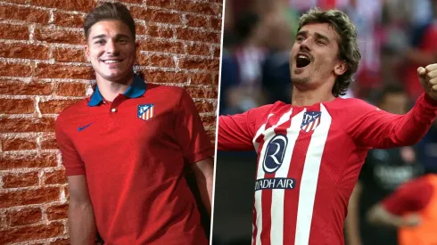 Julián Álvarez contó que Antoine Griezmann fue de los que más le escribió para que acepte la propuesta del Atlético de Madrid.