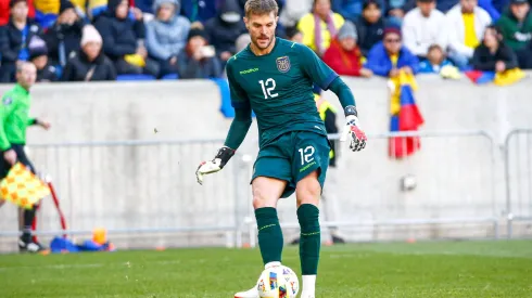 Javier Burrai, arquero de Ecuador y Barcelona. Foto: IMAGO.
