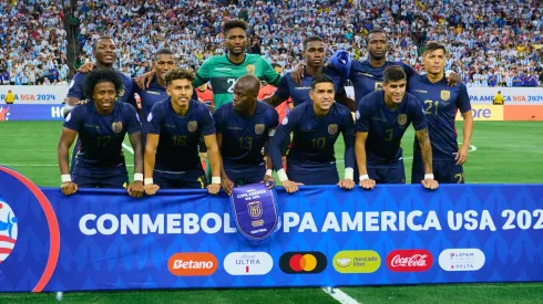 El once de Ecuador para enfrentar a Brasil