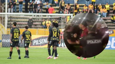 VIDEO | Jugadores de Barcelona, a los gritos y empujones con sus propios hinchas