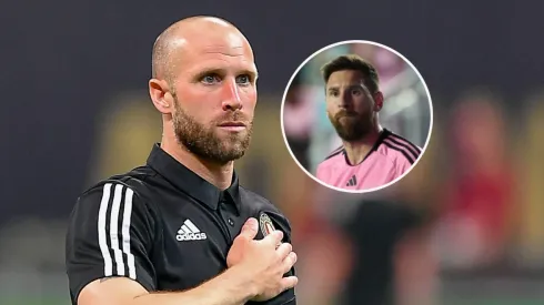 Rob Valentino y Lionel Messi.