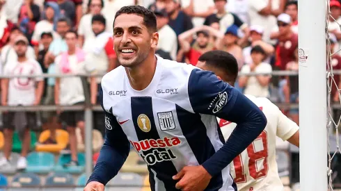 Pablo Sabbag jugando con Alianza Lima.