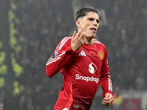 Garnacho, mejor que CR7 en sus inicios por Manchester United