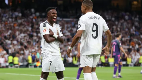 Vinícius Júnior y Kylian Mbappé anotaron 28 de los 58 goles que anotó el Real Madrid en lo que va de la temporada 2024/2025.