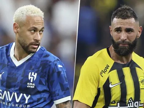 Al Hilal de Neymar vs. Al Ittihad de Benzema: ¿A qué hora juegan y dónde lo transmiten?