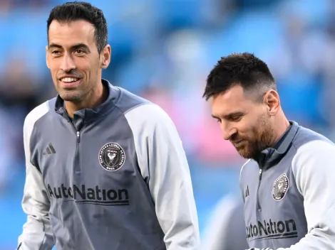 Guardiola llamó a Busquets para que dejase a Messi