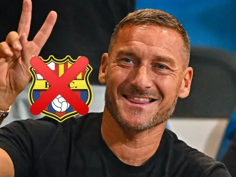 Revelan un insólito motivo por el que Francesco Totti no llegó a la Noche Amarilla