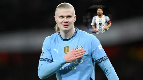 Haaland le quitó a Messi uno de sus grandes récords en el fútbol europeo.