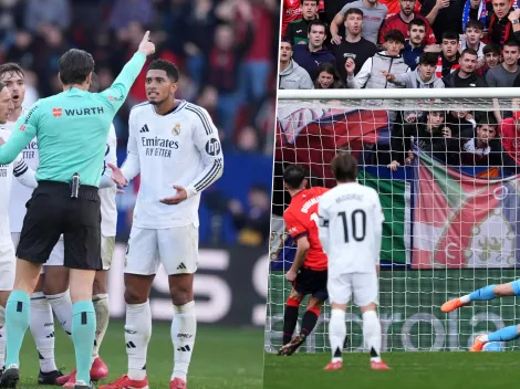 La reacción del Real Madrid ante la expulsión de Bellingham