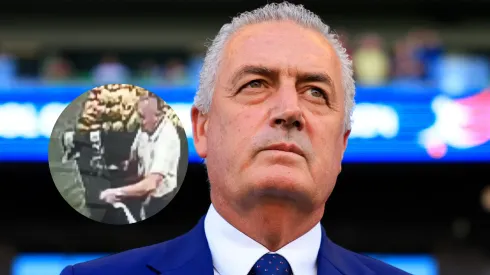 El encuentro entre Gustavo Alfaro y el hincha de Paraguay