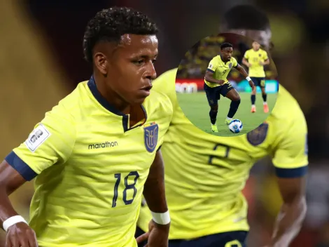 Keny Arroyo publicó una foto con Yeboah y luego la borró