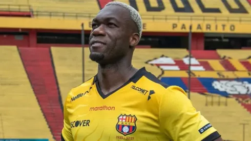 De nuevo Felipe Caicedo está lesionado en Barcelona SC