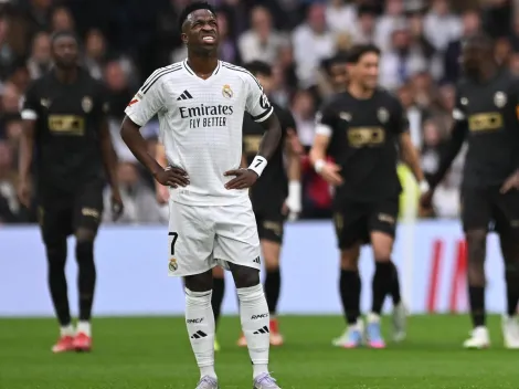 Vinícius reacciona a su gol vs. Valencia y desata lluvia de críticas de la afición del Real Madrid